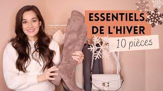 LES 10 BASIQUES MODE DE L' HIVER | Indispensables mode | Garde Robe Capsule d'Hiver | Lauriane Villa