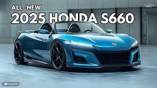 The New 2025 Honda S660 Unveiled - The Most Charming Small Sports Car ?