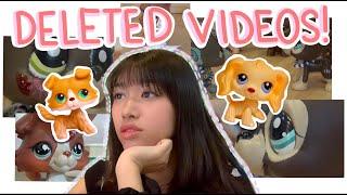 Lps : reacting to my DELETED VIDEOS!