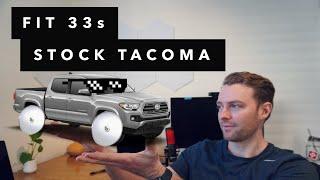 Tacoma Pizza Cutter Upgrade - Installing 255/85/16 Tires on a Stock Tacoma