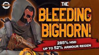 The BLEEDING BIGHORN! 285% HSD & 52% REGEN! DZ/CONFLICT PVP BUILD! The Division 2 TU20 #thedivision2