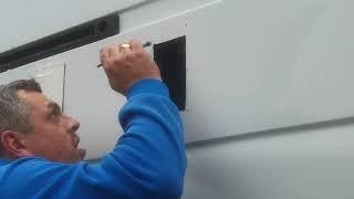 Renault Master Van Conversion (Truma ultrastore installation)