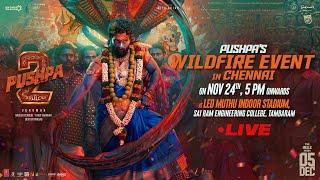 Pushpa 2 The Rule Wild Fire Event | Allu Arjun | Sukumar | Rashmika Mandanna | Devi Sri Prasad