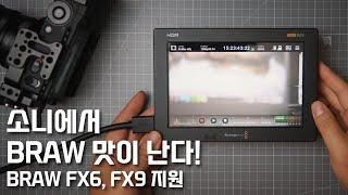 FX6, FX9 에서도 BRAW뽑을 수 있다?! 블랙매직 비디오 어시스트 12G 7인치 반년 사용 후기