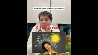 C peptide report #cpeptide #doctor  #diabetes #diabetestreatment