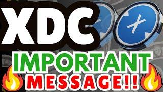 #XDC: IMPORTANT MESSAGE!!