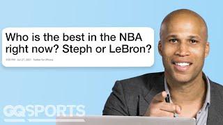 Richard Jefferson Replies to Fans on the Internet | Actually Me | GQ Sports