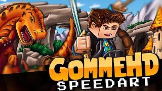 GommeHD: Youtube Banner Design - SpeedART