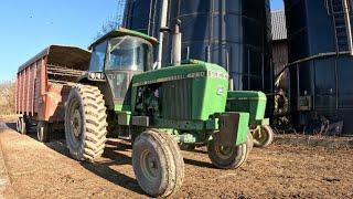 Unloading Corn Silage