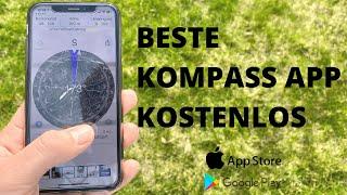 Die beste kostenlose Kompassapp !! Perfekt zum Geocachen / Peilen !! Für den AppStore und PlayStore