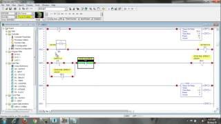 Basic PLC Programming Training / Tutorial on Allen-Bradley, Rs logix 500