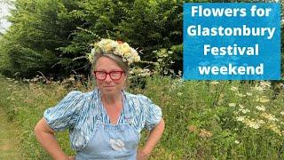 Let’s make festival flowers since it’s Glastonbury weekend x
