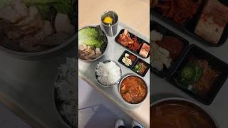 It was a feast today for lunch  #foodie #bossam #korean #koreanfood #mukbang #kimchi