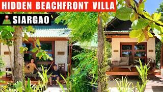 New Tropical Beachfront Villa in Siargao Philippines | Patrick's on the Beach [ENG SUB]