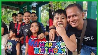 BIRTHDAY NI BUNSO+SAMA LAHAT ANG ATING MGA KASAMA SA AREA2