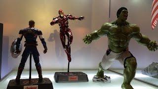 Captain America, MK45 and Hulk prototypes from AOU by King Arts