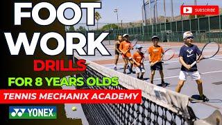 Footwork Tennis Drills for Kids | Tennis Mechanix Academy