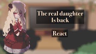 past The real daughter is back//react to the future//かまら//