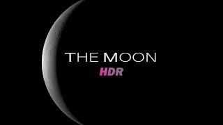 THE MOON 4K HDR MOVIE 달 영상