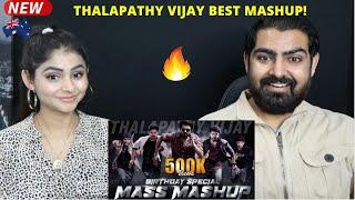  Thalapathy Vijay Birthday Special Mashup 2021 Reaction ️ | Jomin Joseph |