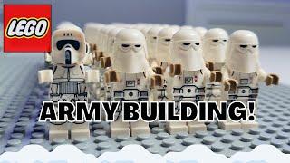 LEGO UCS AT-AT Snowtrooper Army & Battle Pack Alternate Build & Review!