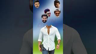 Wrong Head Puzzle | South Movie Actors | Yevadu 2 | Double Attack | #wrongheads #southmovies #shorts