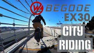 Begode EX30 City Riding - EUC Electric Unicycle