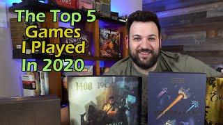 The Top 5 Games I played in 2020 - With Game Brigade