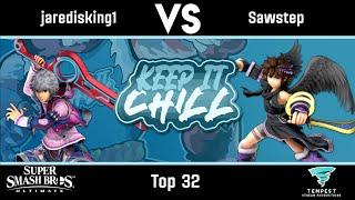 jaredisking1 (Shulk) vs Sawstep (Pit) - Top 32 - Keep It Chill #5