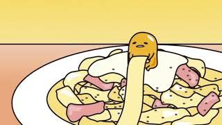 gudetama: fettuccine