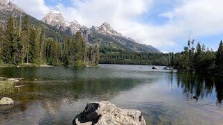 Taggart Lake & Bradley Lake Loop at Grand Teton NP - 4K -