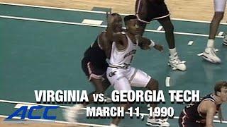 Virginia vs. Georgia Tech Championship Game | ACC Men's Basketball Classic (1990)