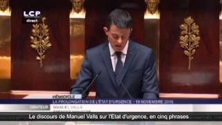 Valls: sécurité.