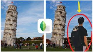 How to ADD YOURSELF to any PHOTO/ Snapseed Editing Tips & Tricks (2023)