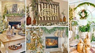 Cozy Cottage Christmas Vignettes: Decorating Ideas with Rustic Charm