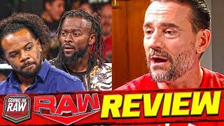 BIG HEAT On New Day! Punk Calls Rollins BENCH PLAYER | WWE Raw Review 12/9/24