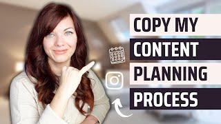 This Is How I PLAN My SOCIAL MEDIA CONTENT For A Month In Advance | Copy My Scheduling System