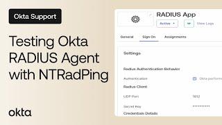 Testing Okta RADIUS Agent with NTRadPing | Okta Support