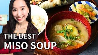 4 easy MISO SOUP RECIPES for Japanese cooking beginners !