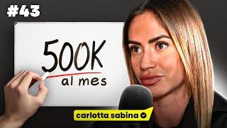 De CAMARERA a MILLONARIA con este modelo de NEGOCIO...  | Carlotta Sabina #43