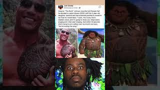 Dwayne "The Rock" Johnson recently told People that he decided to watch Moana (2016) with his