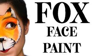 Fox Face Paint Tutorial