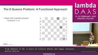 Øystein Kolsrud - From Haskell to C# (...) | Lambda Days 2019