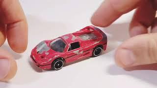 How to build side mirrors for 1/64 diecast - Restoration Hotwheels Ferrari  F50 Challenge