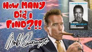 SEARCHING for ARNOLD SCHWARZENEGGER AUTOGRAPHS To GIVEAWAY