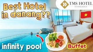 The Best Hotel in Da Nang Vietnam (2024) TMS Beach Hotel Review (infinity pool+Ocean view+buffet)