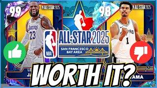 NBA ALLSTAR GALAXY OPAL AND DARK MATTER REVEAL IN NBA2K25 MyTeam!! SO MANY UPDATES