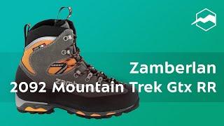 Ботинки Zamberlan 2092 Mountain Trek Gtx. Обзор