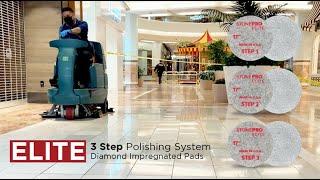 StonePro Elite Pads - Commercial Marble Floor with Auto Scrubber