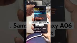 Samsung galaxy A06 hard rest frp bypass without pc Sam -A065f